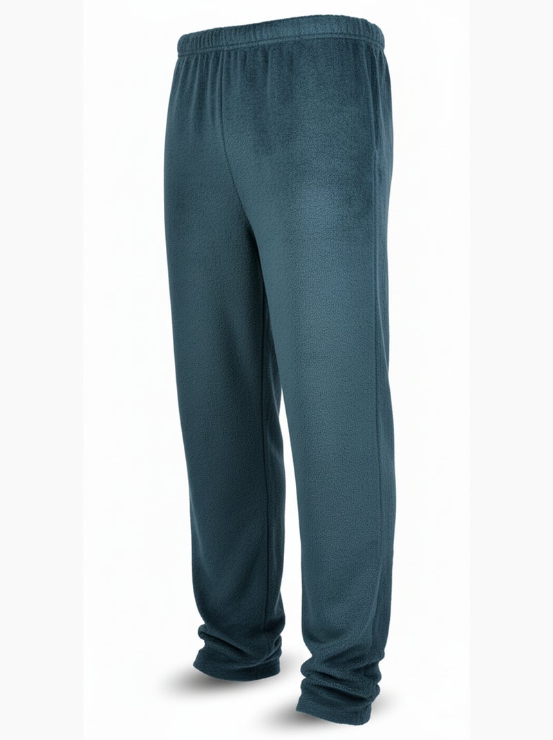 Pyjama Homme Hiver Polaire ULTRA Doux Z2655 Vert kaki - Kiabi