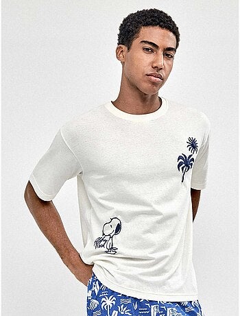 Pyjama homme imprimé Snoopy