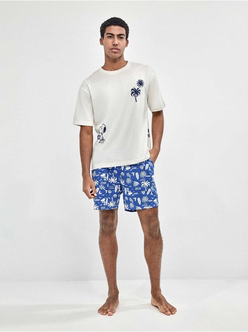 Pyjama homme imprimé Snoopy - Kiabi