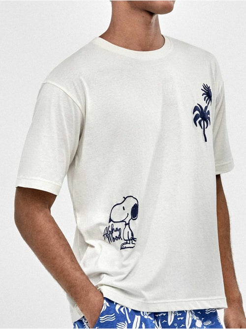 Pyjama homme imprimé Snoopy - Kiabi