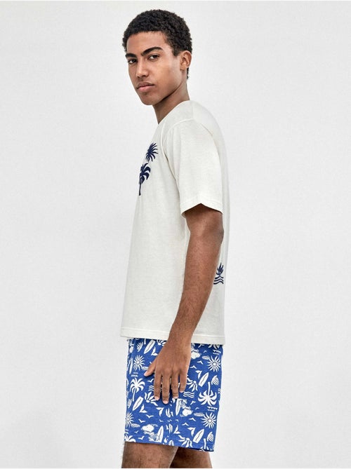Pyjama homme imprimé Snoopy - Kiabi