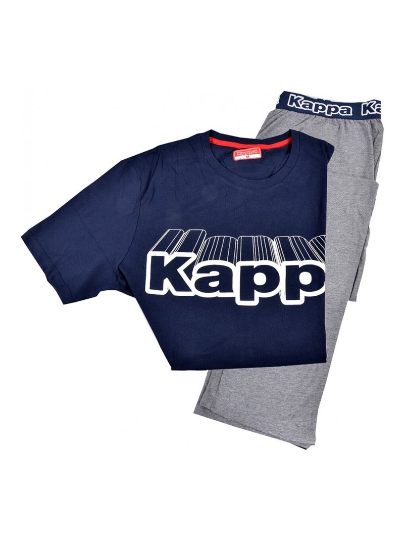 Pyjama homme KAPPA Bleu Gris - Kiabi