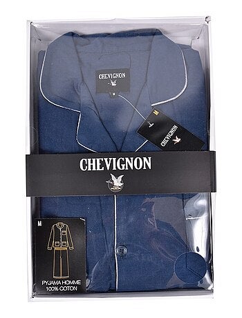 Pyjama Homme Long CHEVIGNON Boutonné