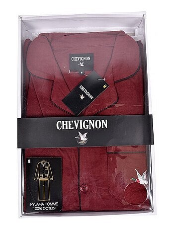 Pyjama Homme Long CHEVIGNON Boutonné