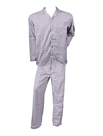 Pyjama Homme Long CHEVIGNON Boutonné