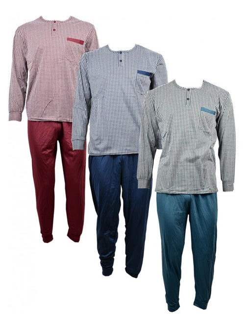 Pyjama Homme Long Eco - Kiabi