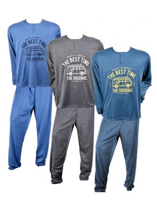Pyjama Homme Long SWEET SECRET - Pack de 3