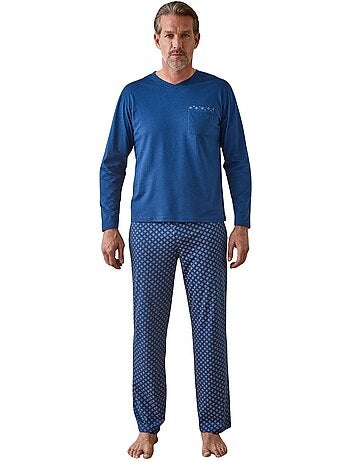 Pyjama homme maille jersey coton