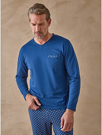 Pyjama homme maille jersey coton