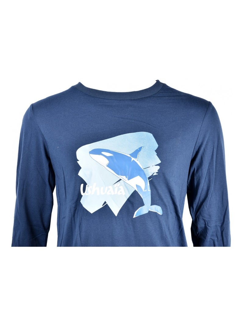Pyjama Homme USHUAIA Bleu marine - Kiabi