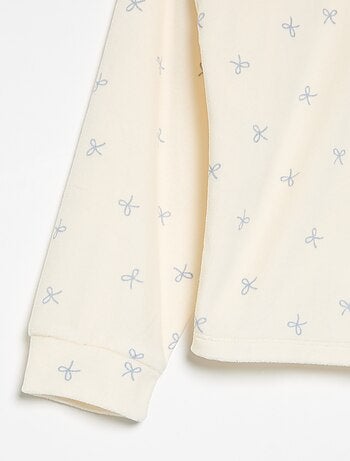 Pyjama imprimé 2 pièces - Sweat + pantalon