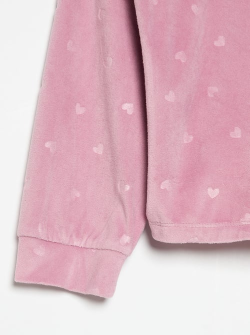Pyjama imprimé 2 pièces - Sweat + pantalon - Kiabi Pyjama imprimé 2 pièces - Sweat + pantalon - Kiabi