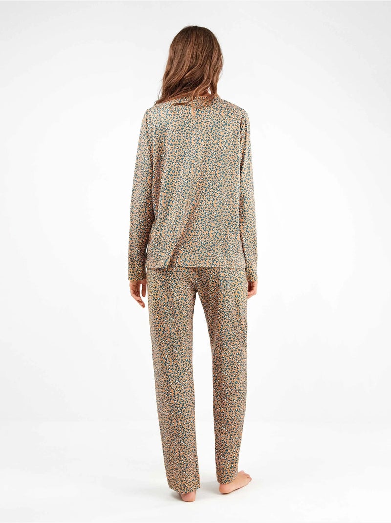 Pyjama imprimé animal Multicolore - Kiabi