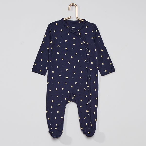 Pyjama Imprime Eco Concu Bebe Fille Marine Kiabi 5 60