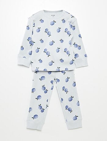 Pyjama imprimé en maille - 2 pièces