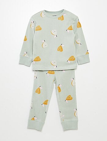 Pyjama imprimé en maille - 2 pièces