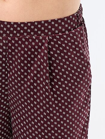 Pyjama imprimé en maille légère