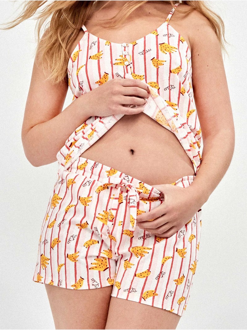 Pyjama imprimé fruits collection frida Multicolore - Kiabi