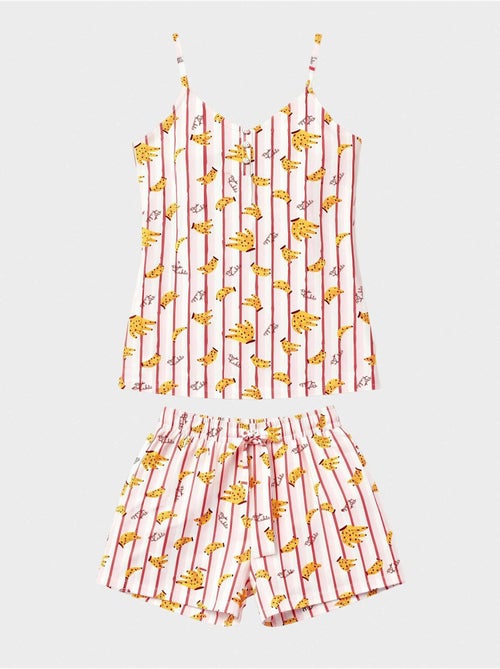 Pyjama imprimé fruits collection frida - Kiabi Pyjama imprimé fruits collection frida - Kiabi