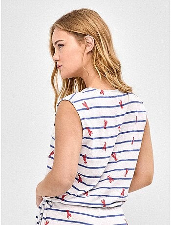 Pyjama imprimé homards