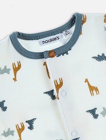 Pyjama imprimés dinosaures en velours, Noukie's