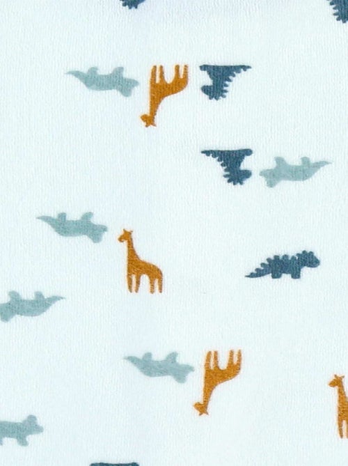 Pyjama imprimés dinosaures en velours, Noukie's - Kiabi Pyjama imprimés dinosaures en velours, Noukie's - Kiabi