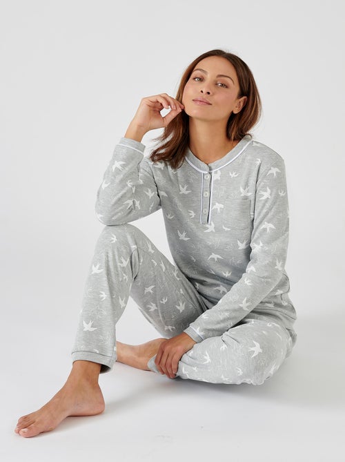 Pyjama interlock Thermolactyl - Damart - Kiabi