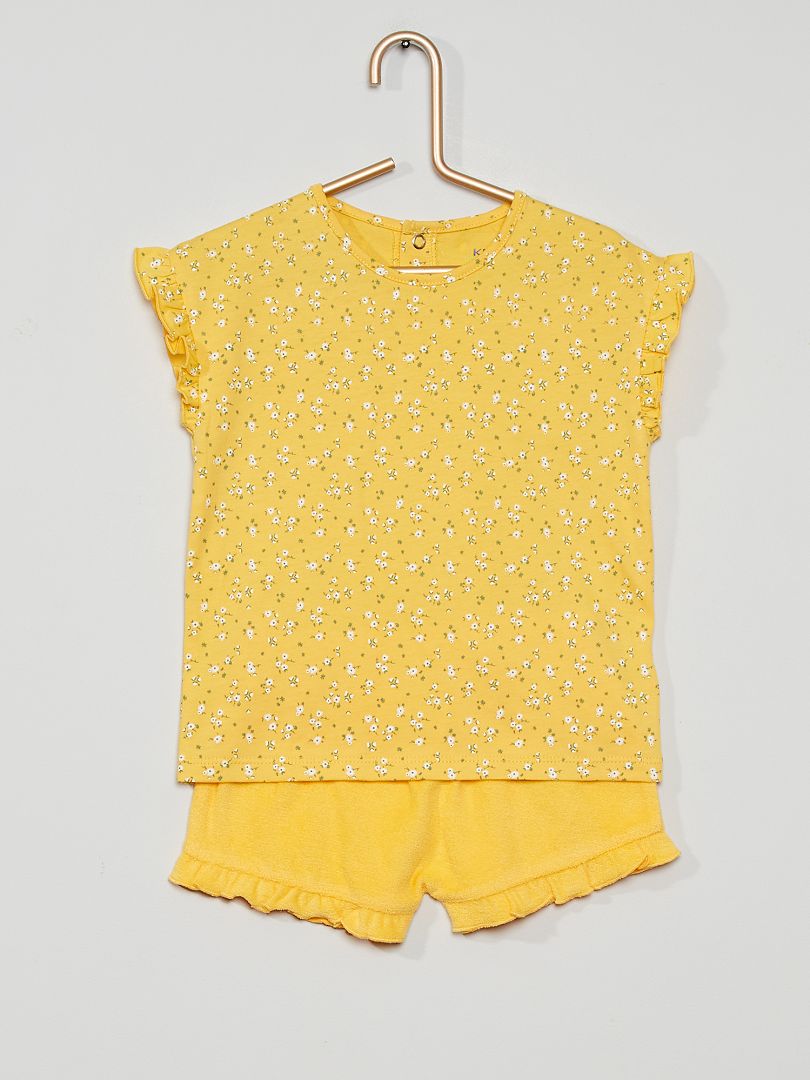 Pyjama jaune - Kiabi