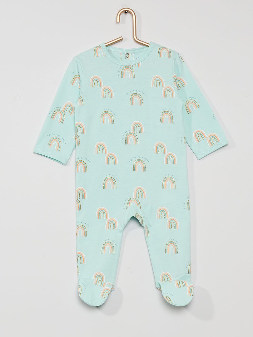 Combinaison Pyjama Fille Arc-en-Ciel
