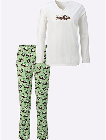 Pyjama Jersey Fin - Taille Standard - Moda Vilona