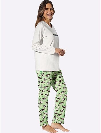 Pyjama Jersey Fin - Taille Standard - Moda Vilona