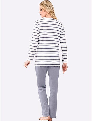 Pyjama jersey fin - taille standard - moda vilona