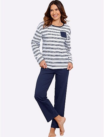 Pyjama Jersey Fin - Taille Standard - Moda Vilona