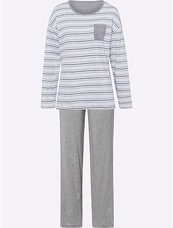 Pyjama Jersey Fin - Taille Standard - Moda Vilona