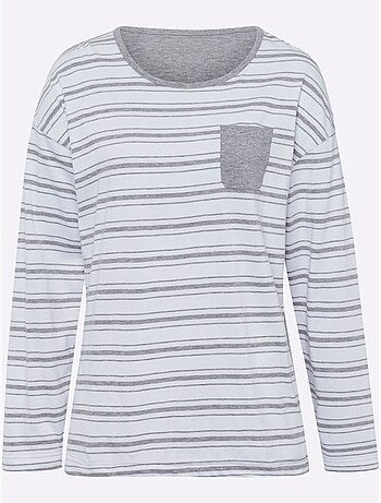 Pyjama Jersey Fin - Taille Standard - Moda Vilona
