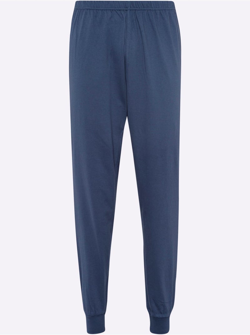 Pyjama Jersey Fin - Taille Standard - Moda Vilona Bleu Bleu ciel - Kiabi
