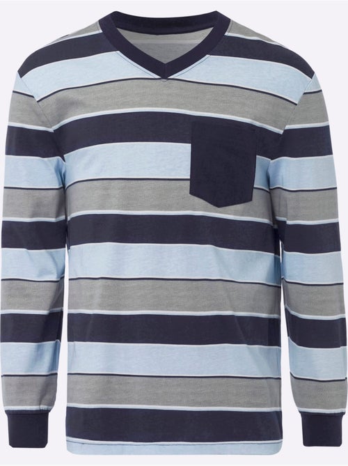 Pyjama jersey fin - taille standard - moda vilona - Kiabi Pyjama jersey fin - taille standard - moda vilona - Kiabi