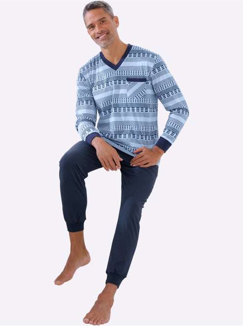 Pyjama Jersey Fin - Taille Standard - Moda Vilona - Kiabi