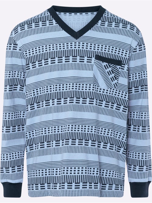 Pyjama Jersey Fin - Taille Standard - Moda Vilona - Kiabi
