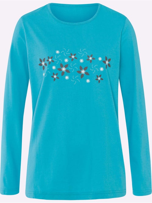Pyjama jersey fin - taille standard - moda vilona - Kiabi Pyjama jersey fin - taille standard - moda vilona - Kiabi