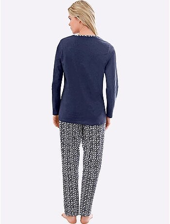 Pyjama jersey fin - taille standard - moda vilona