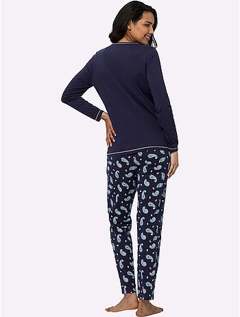 Pyjama Jersey Fin - Taille Standard - Moda Vilona
