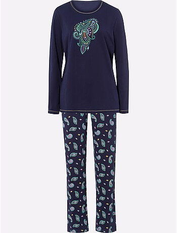 Pyjama Jersey Fin - Taille Standard - Moda Vilona
