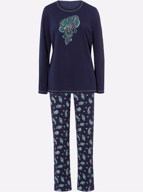 Pyjama Jersey Fin - Taille Standard - Moda Vilona - Kiabi