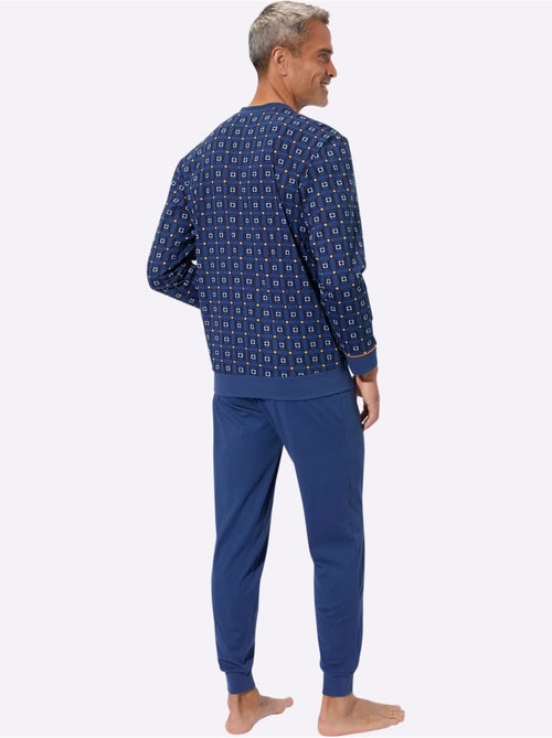 Pyjama jersey fin - taille standard - moda vilona - Kiabi