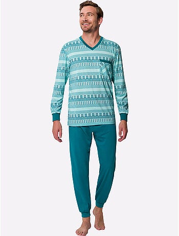 Pyjama Jersey Fin - Taille Standard - Moda Vilona