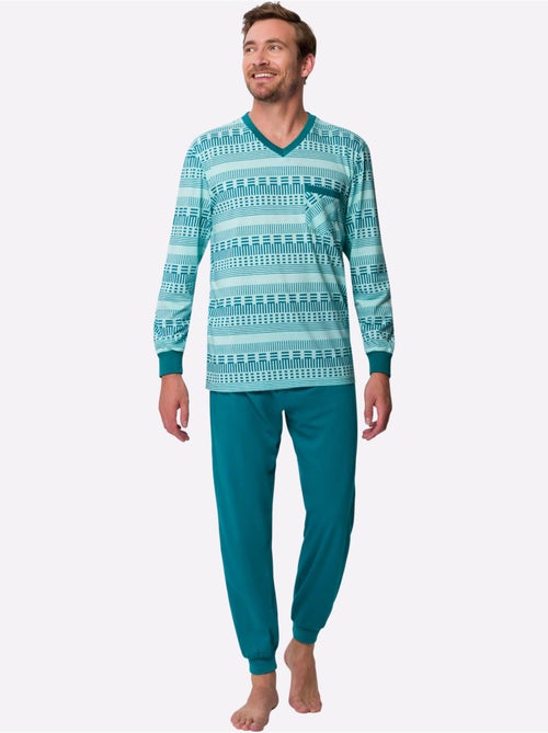 Pyjama Jersey Fin - Taille Standard - Moda Vilona - Kiabi