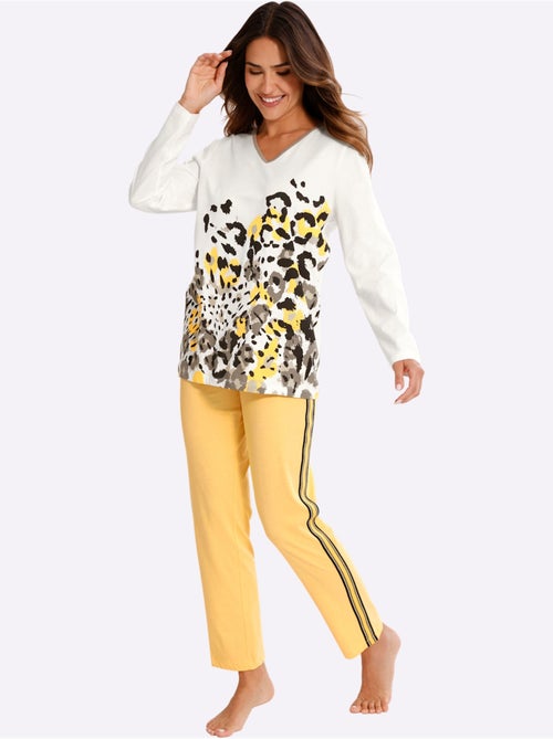 Pyjama Jersey Fin - Taille Standard - Moda Vilona - Kiabi Pyjama Jersey Fin - Taille Standard - Moda Vilona - Kiabi