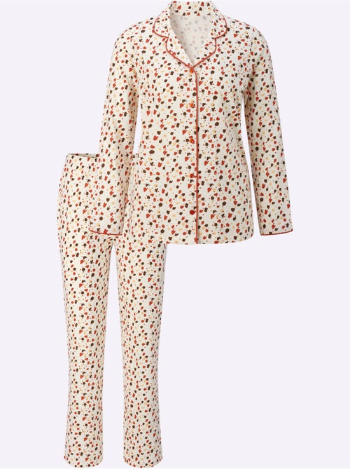 Pyjama Jersey Fin - Taille Standard - Moda Vilona - Kiabi Pyjama Jersey Fin - Taille Standard - Moda Vilona - Kiabi