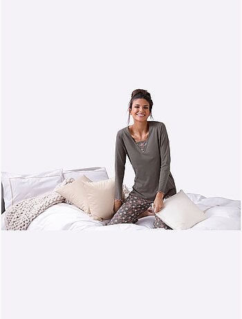 Pyjama jersey fin - taille standard - moda vilona